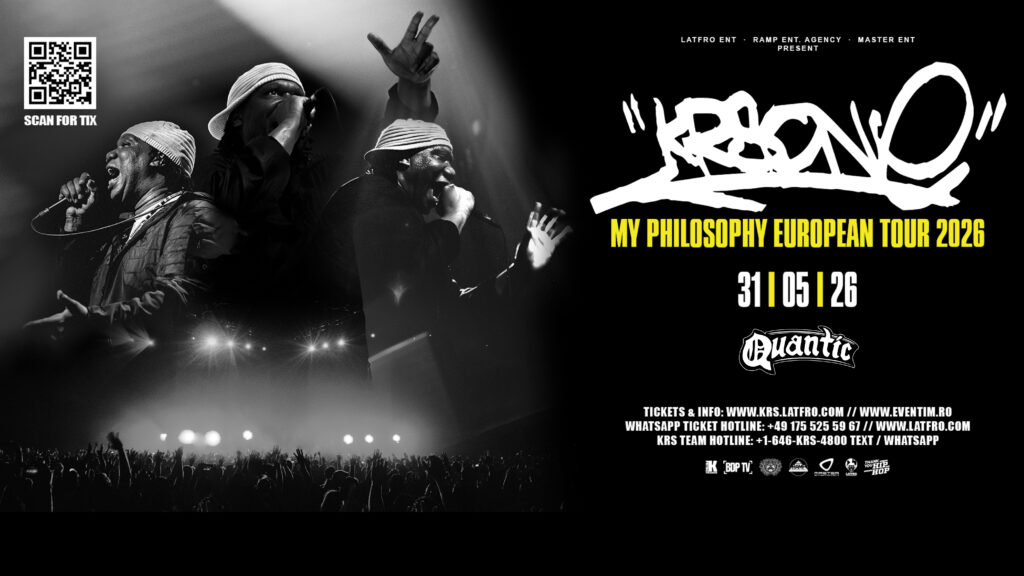 KRS-One – My Philosophy European Tour 2026