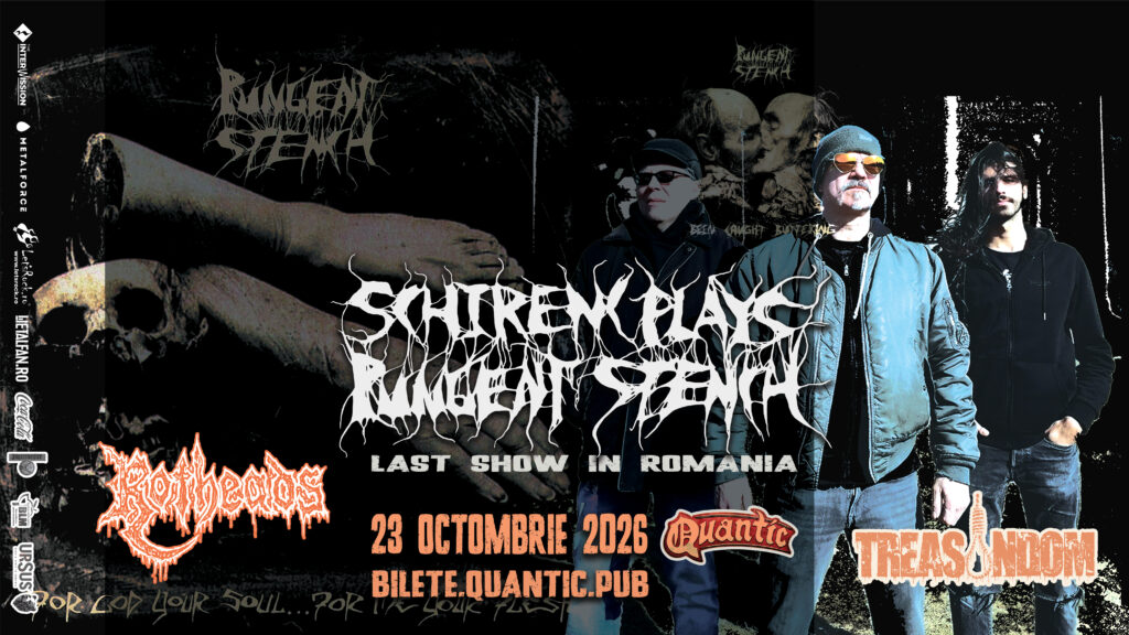 Schirenc Plays PUNGENT STENCH – LAST show in Romania