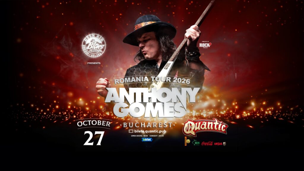 ANTHONY GOMES - ROMANIA TOUR 2026 - BUCURESTI