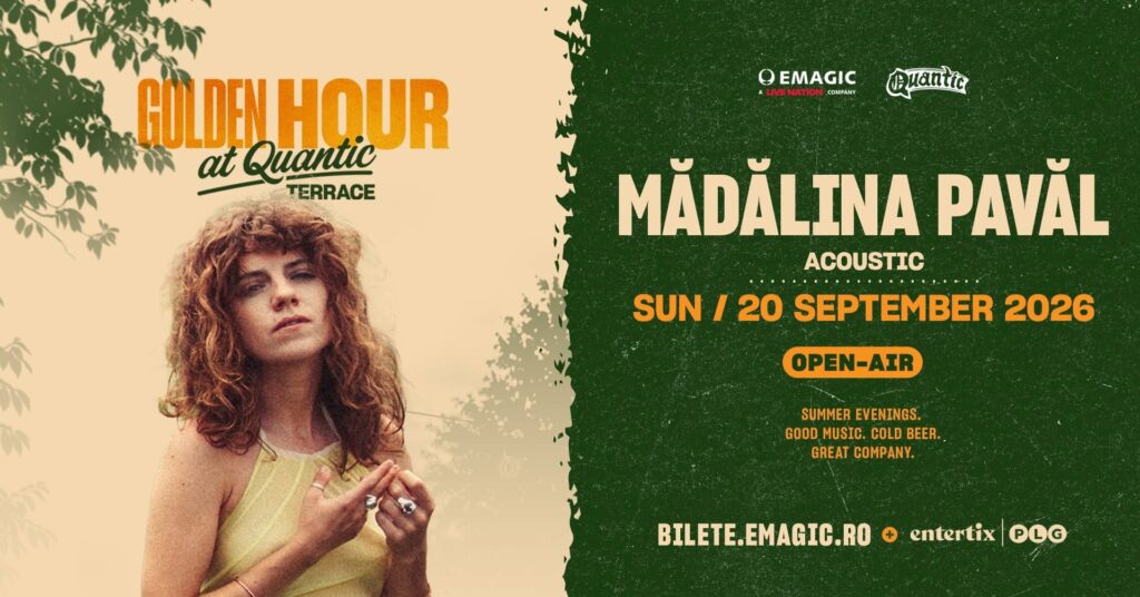 MĂDĂLINA PAVĂL (Acoustic) / GOLDEN HOUR @ QUANTIC TERRACE